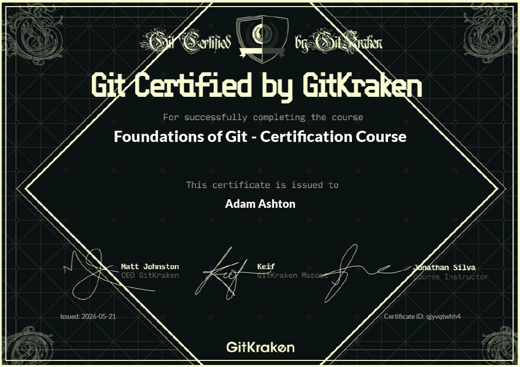 GitKraken certificate